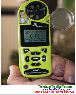 Kestrel 4300 Construction Weather Tracker _Máy đo vi khí hậu Kestrel 4300 Construction Weather Tracker _Xuất xứ Mỹ (Made in USA)